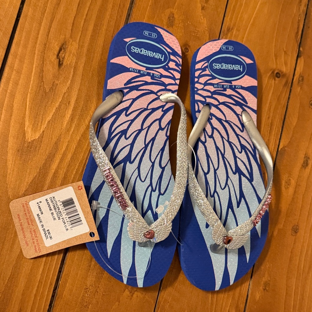 Havaianas Marine Blue Flip Flops